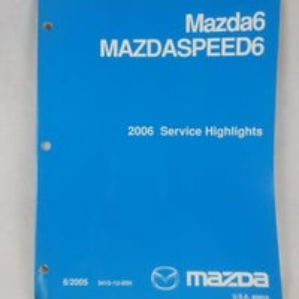 2006 Mazda6 Mazdaspeed6 Highlights